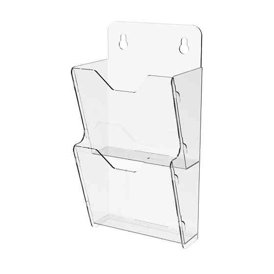 Кишеня буклетниця EKOSTAR 2-ярусна А6 вертикальний Київ