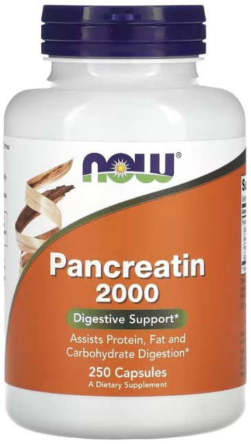 Панкреатин Now Foods Pancreatin 10X 200 мг 250 капсул Киев - изображение 1