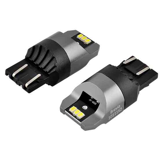 Автолампа Brevia Power LED W21/5W 330Lm 6x3020SMD 12/24V CANbus, 2шт Львів