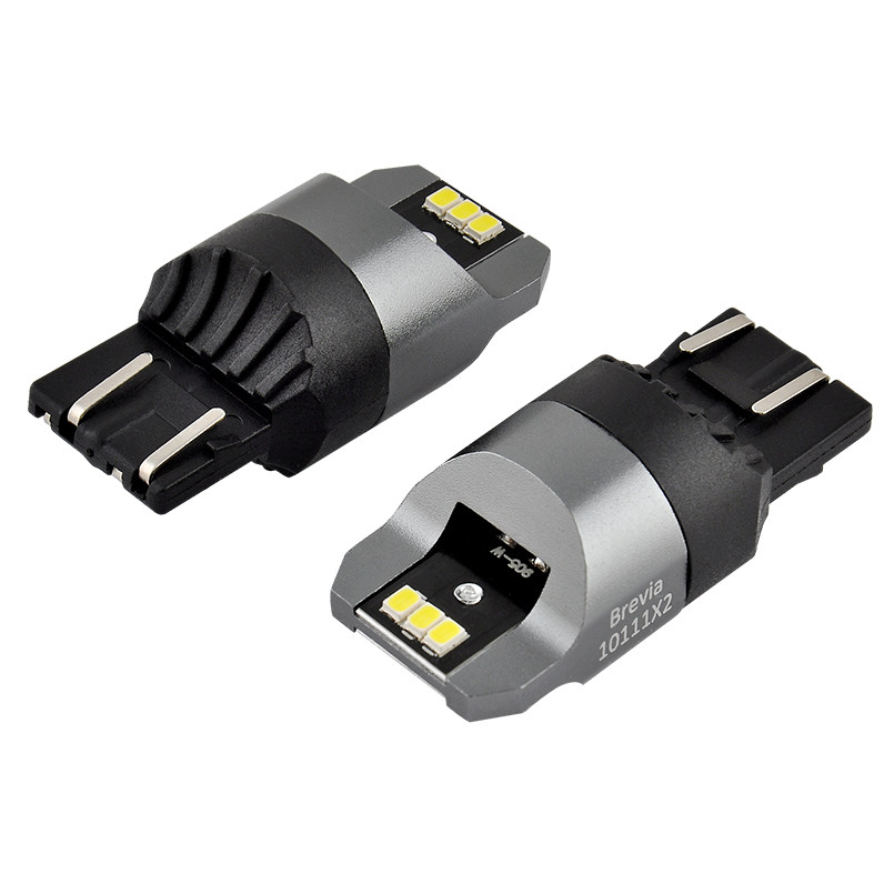Автолампа Brevia Power LED W21/5W 330Lm 6x3020SMD 12/24V CANbus, 2шт Львов - изображение 3