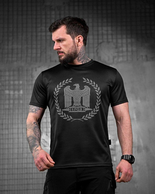 Футболка орел black oblivion ДЛ6521 Одесса - изображение 1