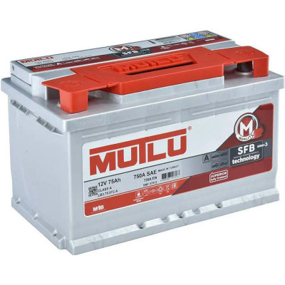 Акумулятор автомобільний MUTLU 6СТ-75 (0) SFB LB3.75.072.A Вінниця - фото 3