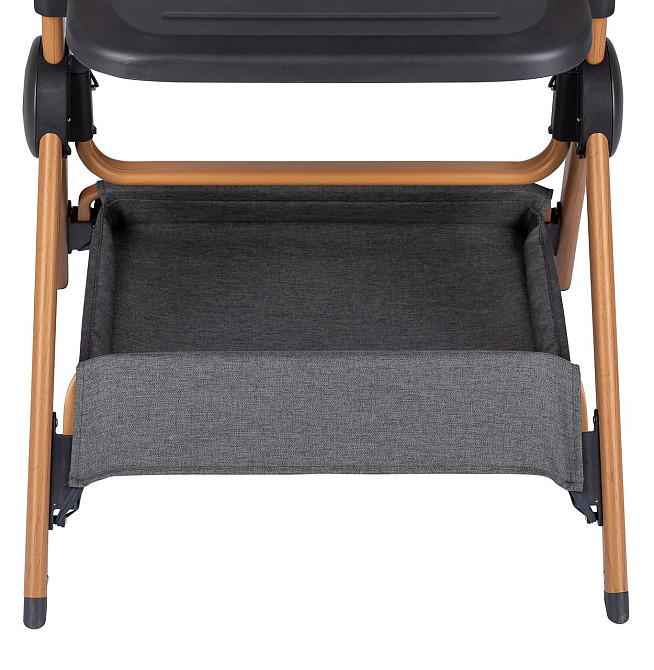 Приліжкове ліжечко та стільчик для дитини Nest & Feed 2 в 1 FreeON, grey Київ - фото 3