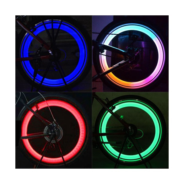 Світлодіодний бумеранг маячок на спиці велосипеда 4 шт. Feel Fit Бровари - фото 5