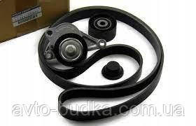 Комплект ремінь генератора + 2 ролика на Рено Трафік 06-> 2.0dCi (з конд.) - NISSAN (Оригінал) 1172000Q0C Київ - фото 1