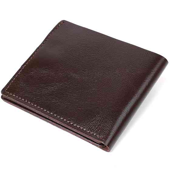 Универсальное мужское портмоне Shvigel 16464 Коричневый Киев