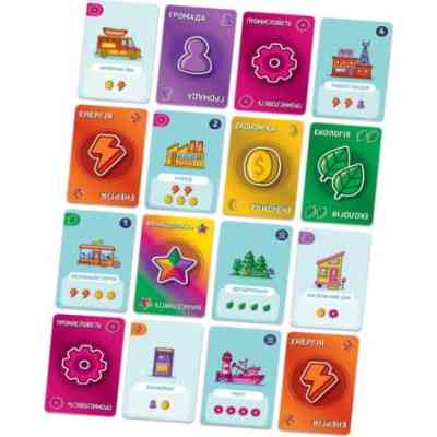 Настільна гра Games 7 Days Карткове Місто (Point City) (укр.) (PCT01UA) Вінниця