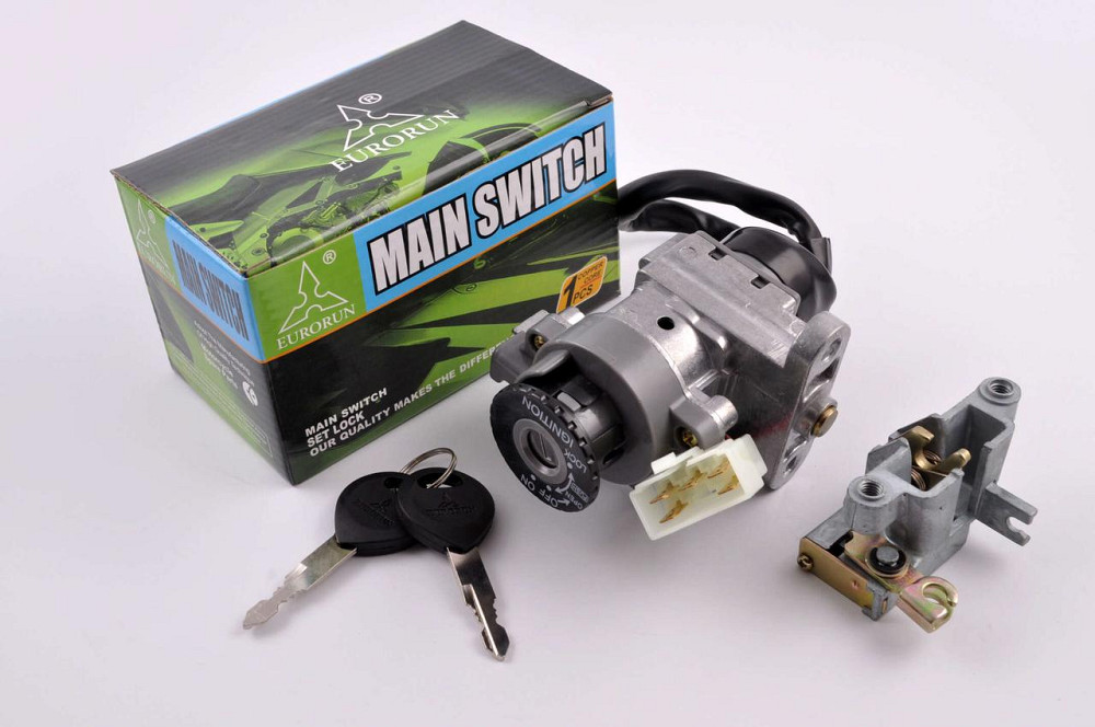 Замок зажигания (комплект) Ямаха БВС 100 4VP Мукачево - изображение 1