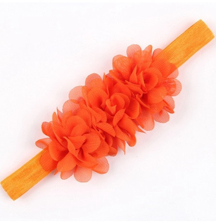 Дитяча пов'язка на голову 38-54 см помаранчевий Київ - фото 1