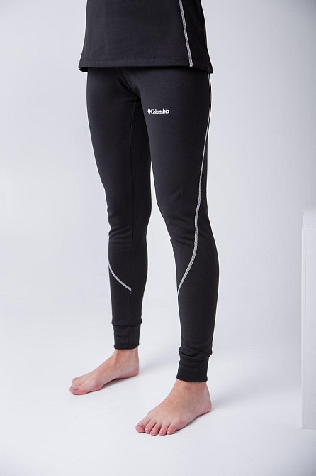 Комплект жіночої термобілизни  Columbia на флісі чорна жіноча термобілизна  Columbia WAR Львів - фото 2