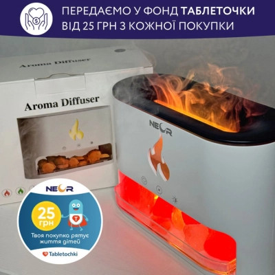 Увлажнитель воздуха Neor FLAME AROMA 25ML10 WT Винница - изображение 5