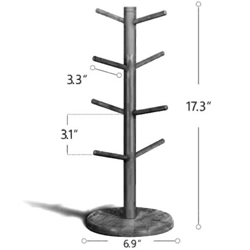 Стійка для чашок "Ларут" каррі Миколаїв - фото 2