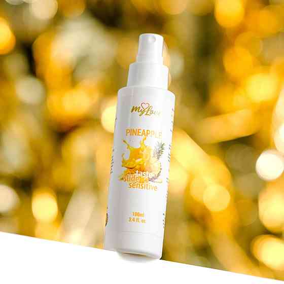 Інтимний гель-лубрикант - MyLove Taste Slide Sensitive Pineapple, 100 мл Sex Aura Київ