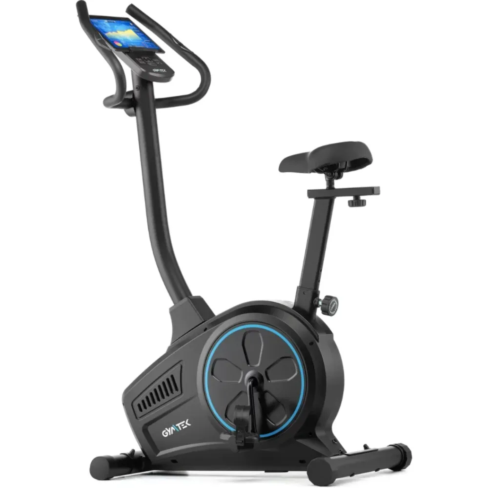 Велотренажер электромагнитный Gymtek XB2000 черный/синий Киев - изображение 7