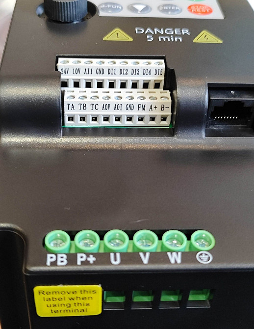 Частотний перетворювач 5.5кВт. 220в. х 380В.  трьохфазний. Харків - фото 2