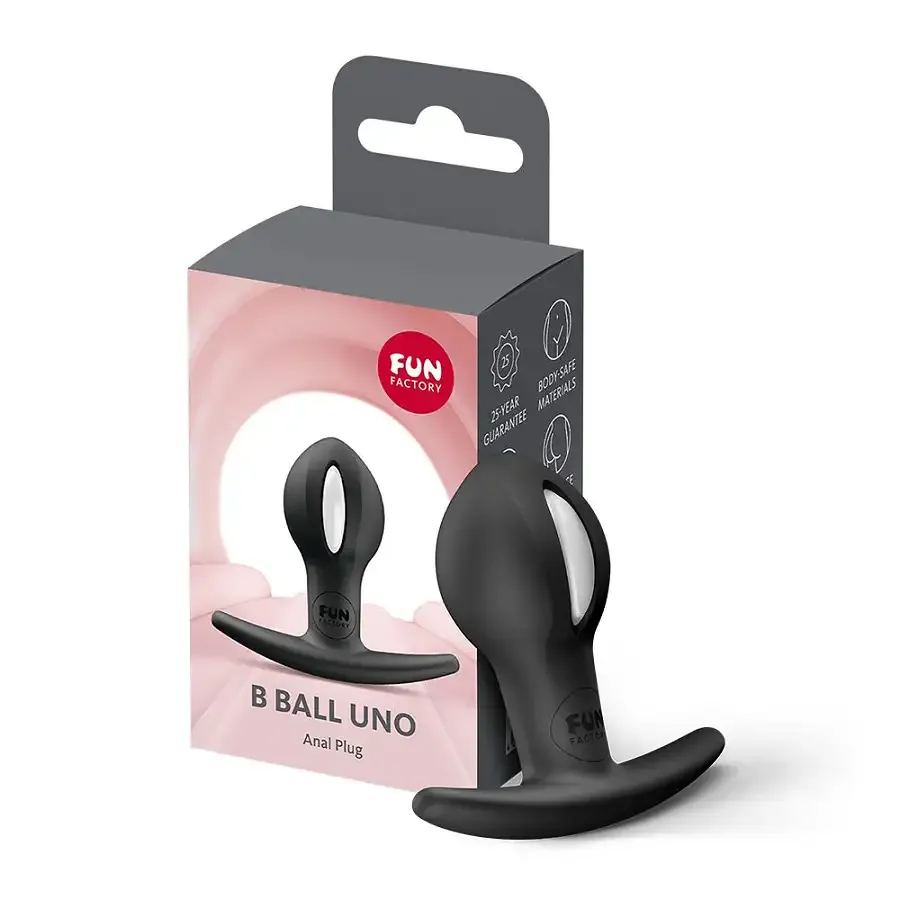 Анальна пробка Fun Factory B BALLS UNO Black Львів - фото 6