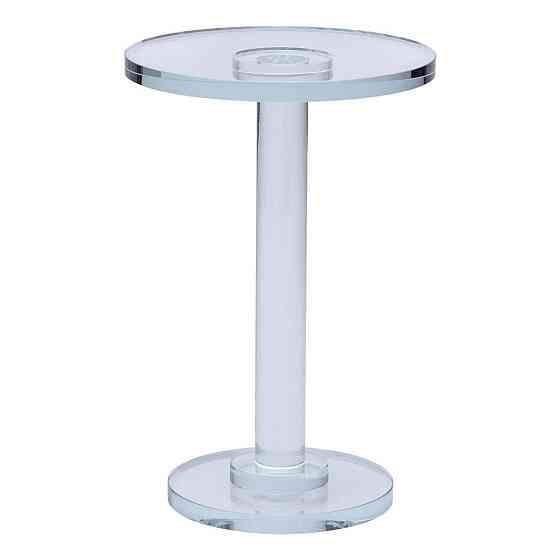 Тортівниця скляна на ніжці 12×18 см кругла стійка для торта, капкейків HP-4-68M Київ