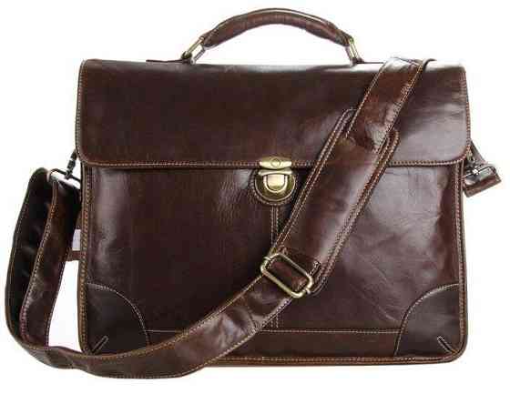 Сумка мужская Vintage 14085 для ноутбука Коричневая Киев