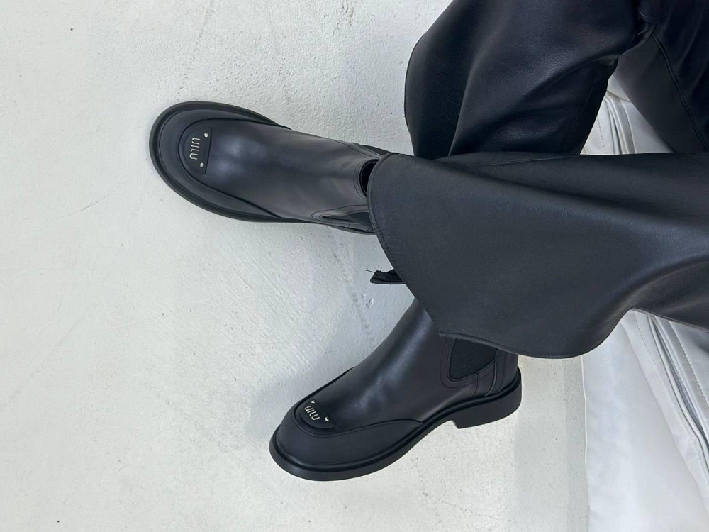 Olli Черевики жіночі OLLI K-8-Тайра чорні (зима, шкіра натуральна) (6071) 37 Коломия - фото 4