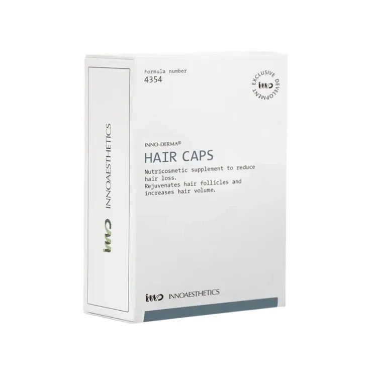Нутрицевтик проти випадіння волосся HAIR CAPS Innoaesthetics, 60 капс Дніпро - фото 1