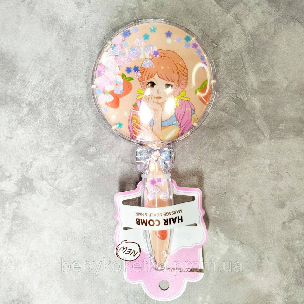 Щітка для волосся з паєтками Львів - фото 4