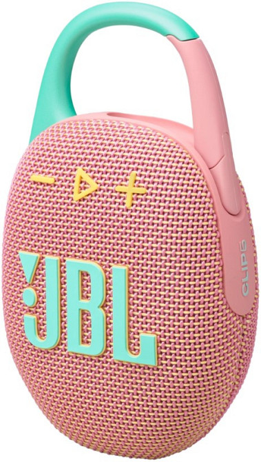 Портативная акустика JBL Clip 5 Pink (JBLCLIP5PINK) (6980786) Киев - изображение 2