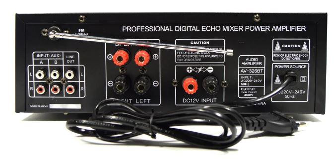 Підсилювач UKC AV-326BT 5149 з караоке Винница - изображение 3