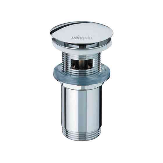 Wirquin Клапан донный для раковины Click-Clack с переливом 1¼" 100-119мм WIRQUIN (9545500) Киев
