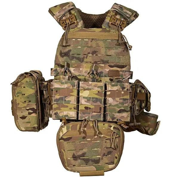 Тактический комплект плитоноски М7 с 7 подсумками (без плит) Мультикам Вінниця - фото 2