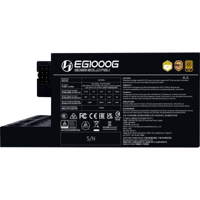 Блок питания Lian Li 1000W EDGE GOLD Black (G9P.EG1000G.BH00.EU) Винница - изображение 10