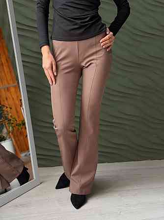 Довгі брюки з високою талією "Salvia" оптом | Норма і батал| Розпродаж моделі Київ