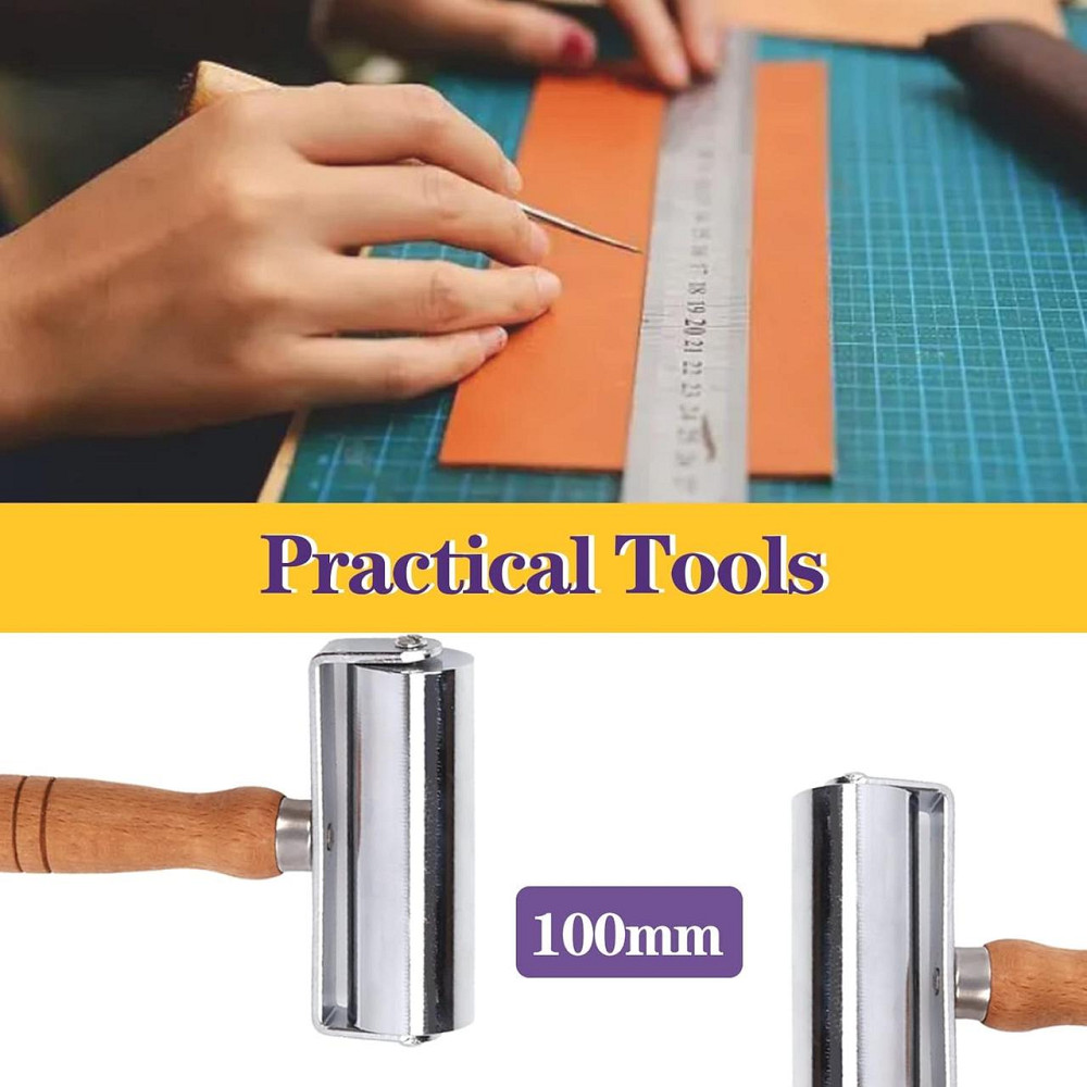 Валик для тиснення та вирівнювання шкіри Київ - фото 12