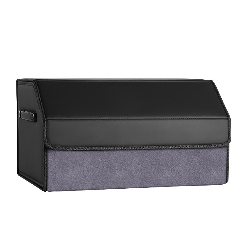 Автомобильный органайзер 5699 Gray компактный вместительный два отдела для хранения на магнитах с ручкой 53*32*29 см Київ - фото 1