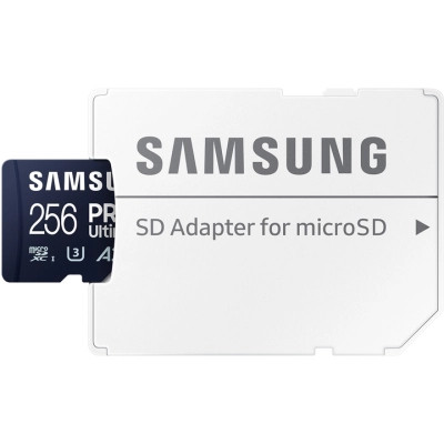Карта памяти Samsung 256GB microSDXC class 10 UHS-I U3 V30 A2 Pro Ultimate (MB-MY256SA/WW) Винница - изображение 4