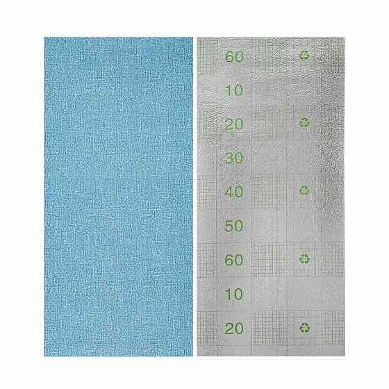 Самоклеющиеся обои 2800х500х1,5мм Голубой с белым YM-03 SW-00001326 Днепр