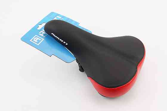 Сидіння MTB 255x180мм, чорно-червоне AVY-6753 Киев