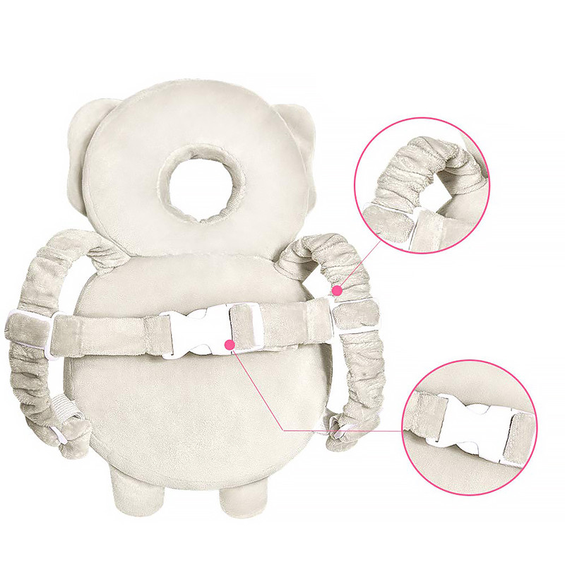 Детская защитная подушка - рюкзак Tochang для защиты головы при падении подголовник Слон Киев - изображение 5