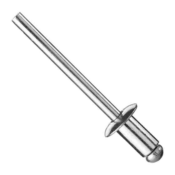 Заклёпка вытяжная T-9.5 F-4.8 H1-8 мм 25728 Киев