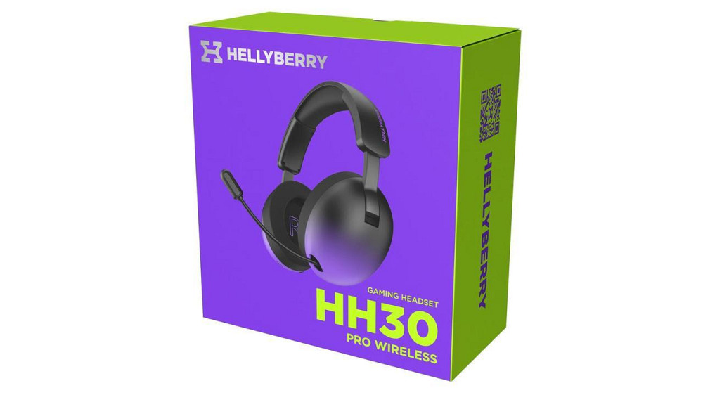 Bluetooth-гарнитура Hator Hellyberry HH30 Pro Wireless Black/Violet (HH30_PRO_wireless_BV) ( 20304 ) Харків - фото 9