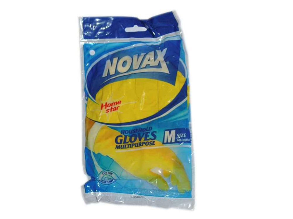 Перчатки резиновые укрепленные M ТМ NOVAX Solmir Киев - изображение 1