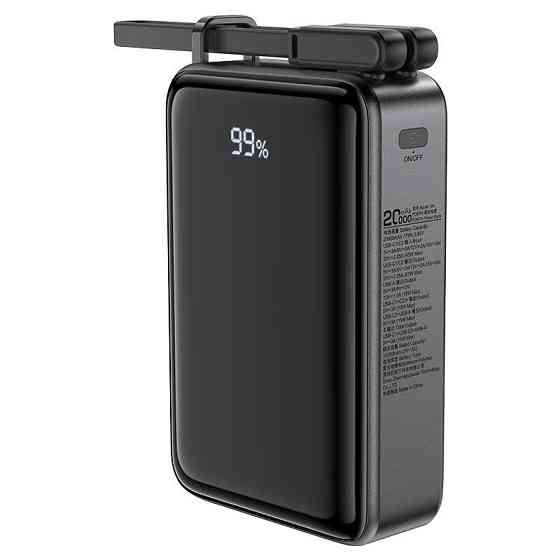 Павербанк 20000 mAh ACEFAST M4 PD67W швидка зарядка чорний power bank повербанк Одеса