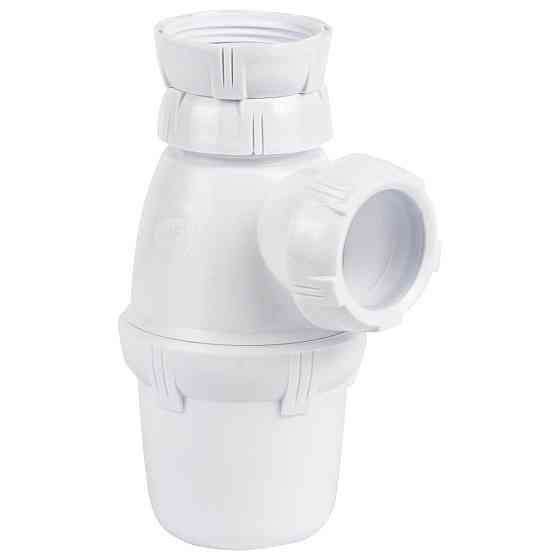 Wirquin Сифон для раковины с донным клапаном Click-Clack 1¼"×Ø32мм WIRQUIN (9541822) Киев