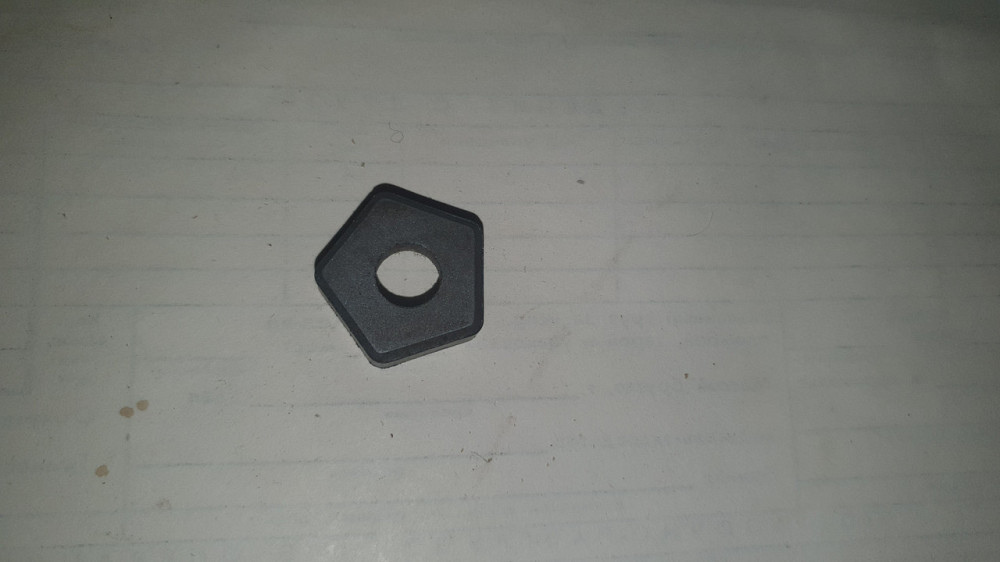 Твердосплавна пластина п'ятикутна 10115-130612. Діаметр - 21 мм, Товщина - 7 мм Харків - фото 1