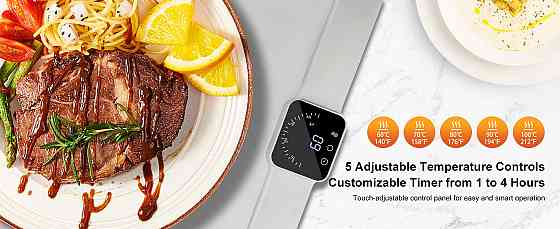 Портативний силіконовий килимок для підігріву їжі S - 501 Луцьк