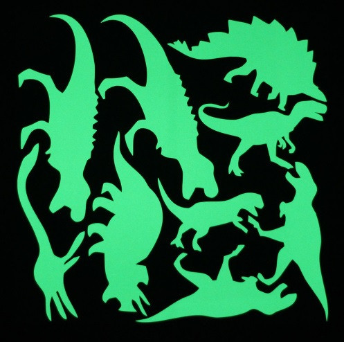 Люминесцентная наклейка 