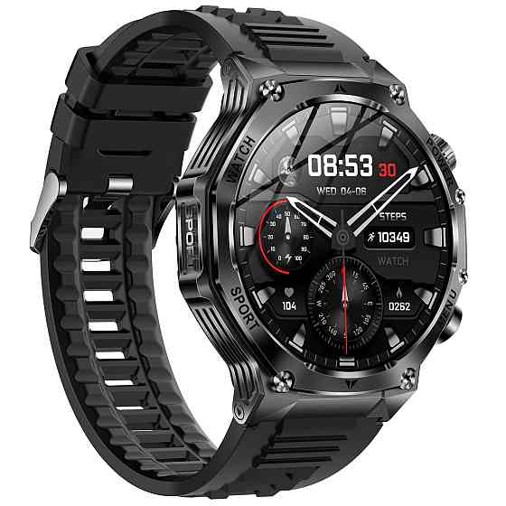 Умные смарт часы Smart Surf X Pro Black Rubber (2 ремешка) Черный Винница