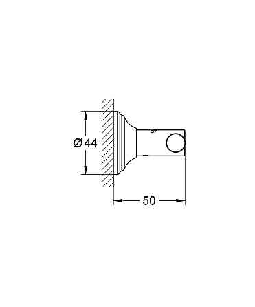 Гачок для халата Grohe Essentials Authentic (40656001) Киев