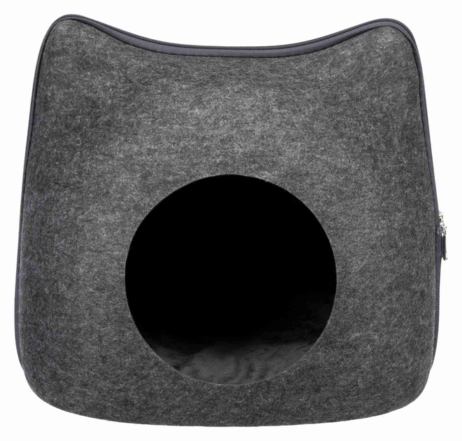 Будиночок для котів і собак Trixie Cat (Тріксі) 38х35х37 см фетр на застібці Запоріжжя - фото 2