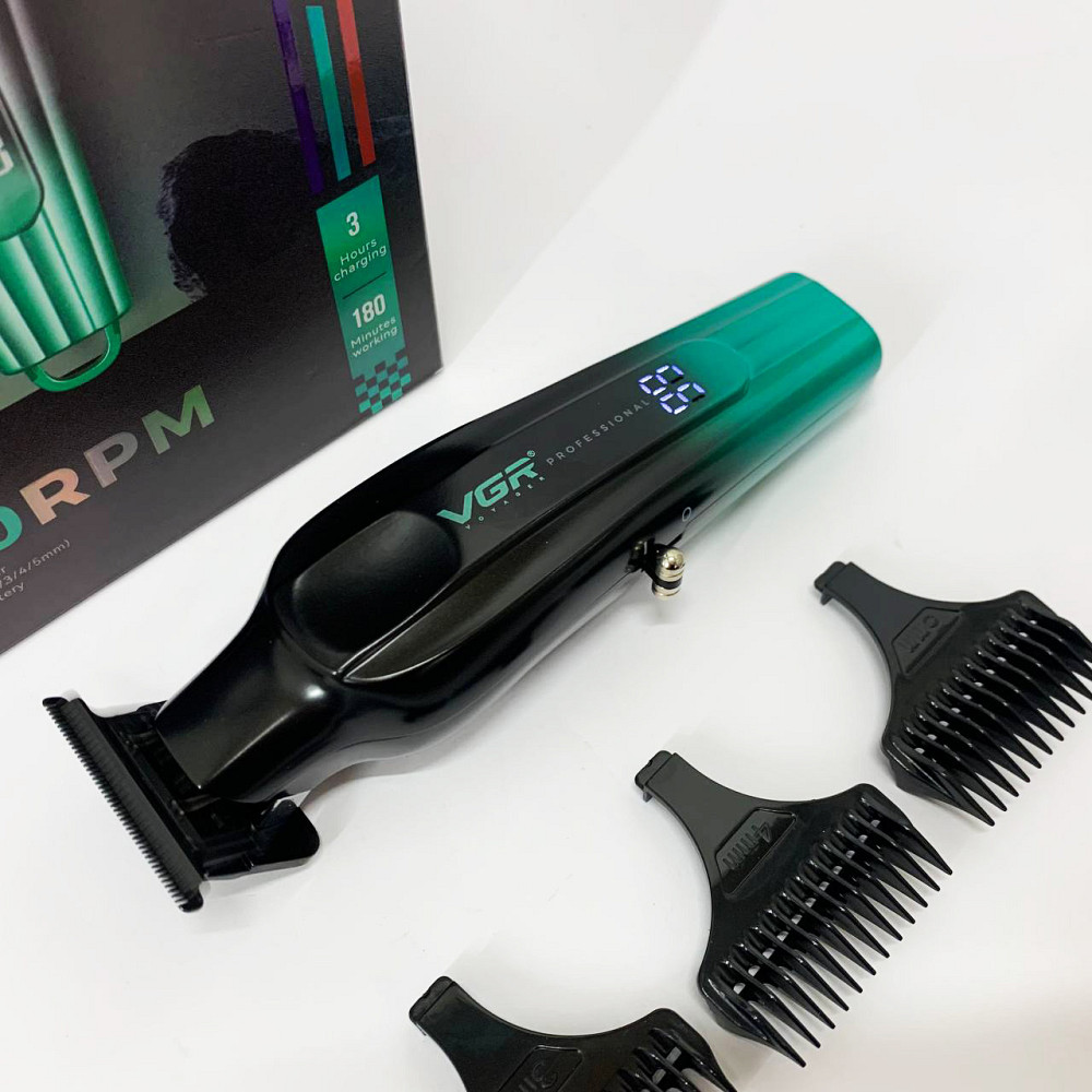 Хороші машинки для стрижки волосся для дому VGR V-935, Хороший бездротовий тример RM-79 Львів - фото 16