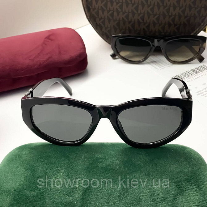 Женские солнцезащитные очки Max Mara (3610) черные Киев - изображение 6